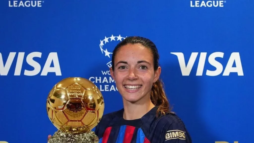 Aitana Bonmatí Wins The Women's Ballon d'Or Award 2023