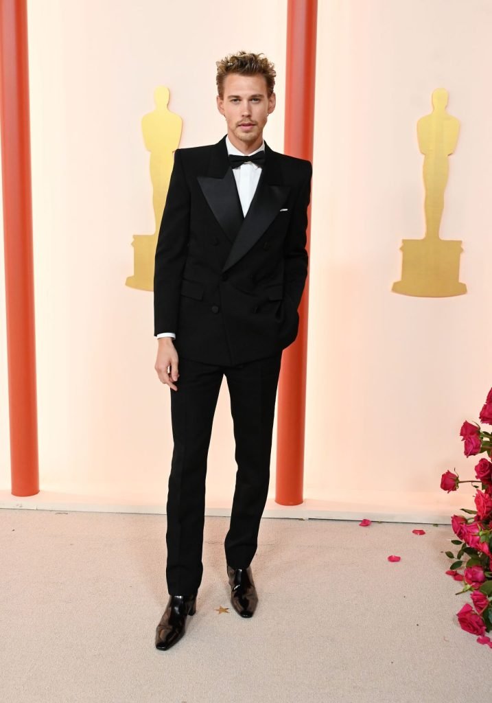 Austin Butler in Saint Laurent at Style Chronicles: The Most Memorable Moments from the Oscar 2023 Red Carpet
