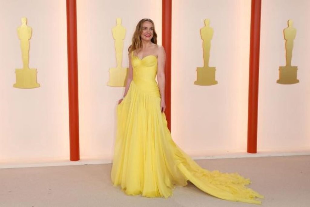 Kerry Condon in Atelier Versace at Style Chronicles: The Most Memorable Moments from the Oscar 2023 Red Carpet