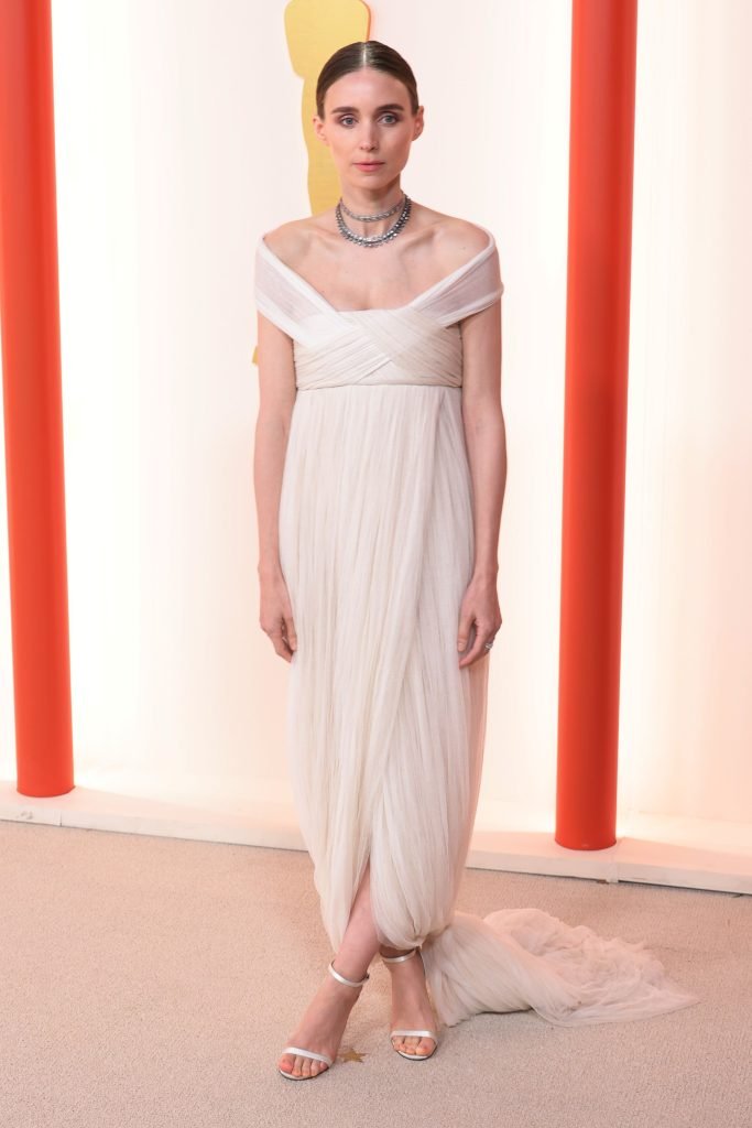 Rooney Mara in vintage Alexander McQueen, Jimmy Choo and Fred Leighton at Style Chronicles: The Most Memorable Moments from the Oscar 2023 Red Carpet